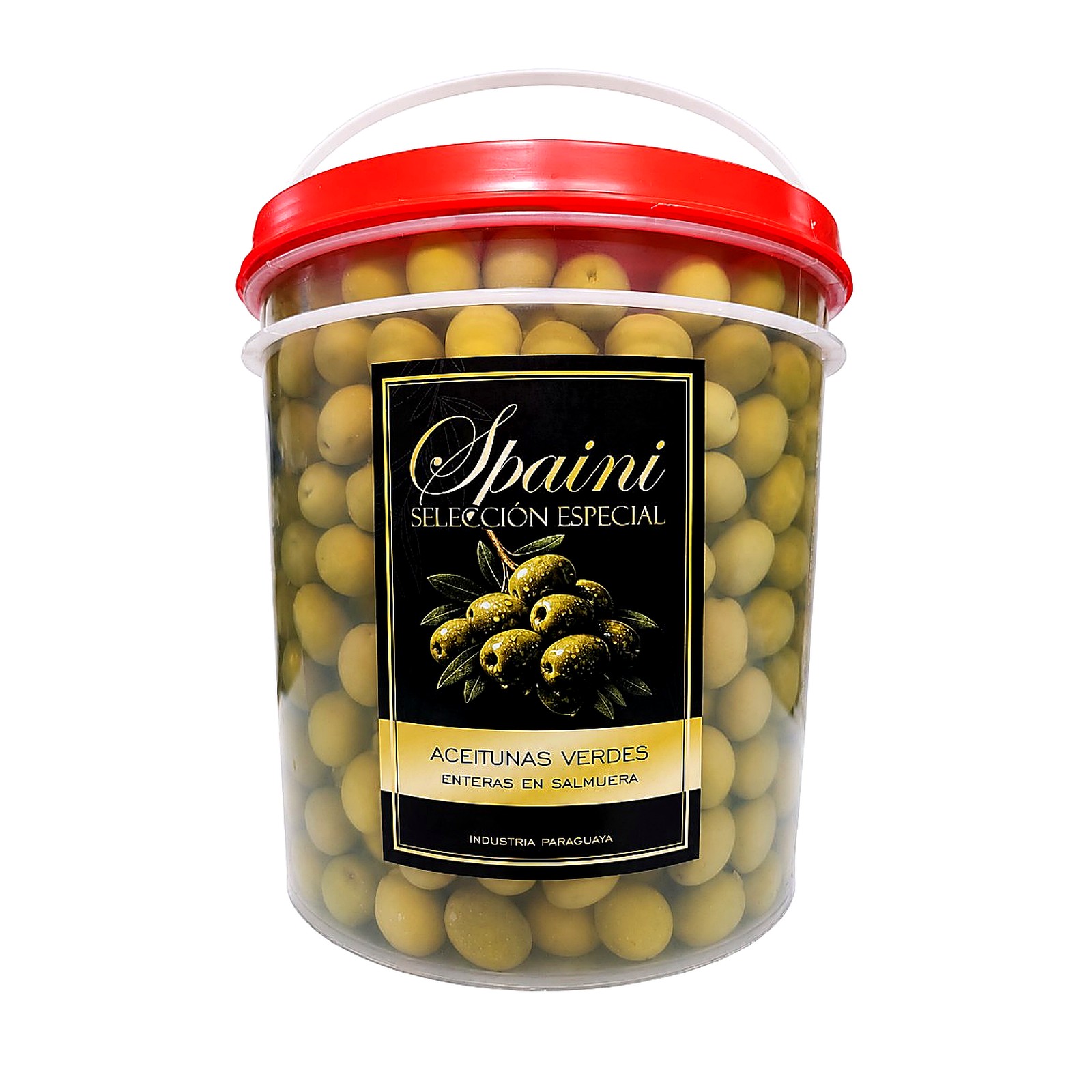 Aceituna verde entera Balde 8 kg