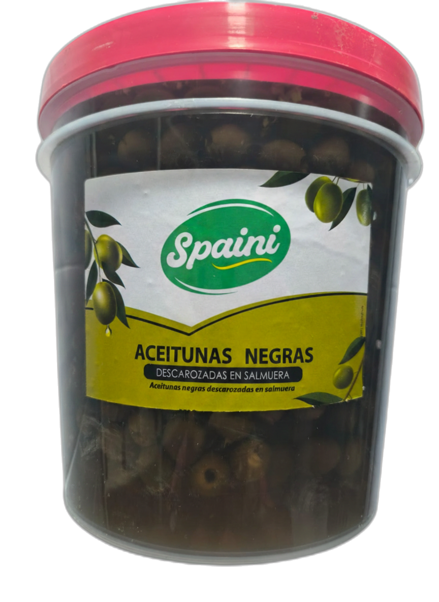 Aceituna negra descarozada Balde 8 kg